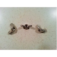 Wing Nut, Stainless Steel, #8-32, 4 pieces