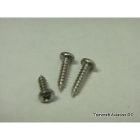 #6 x 1/2in Phillips Pan Head Sheet Metal Screw (25 pcs)